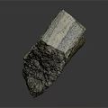 Natural Wood Stone Block With Rough Surface Texture For Decorative Use