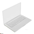 Apple MacBook Pro Laptop With Silver Body Black Keyboard And Screen