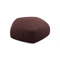 Modern sofa stool fabric creative cushion 3d model