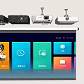 Projector screen 3d model