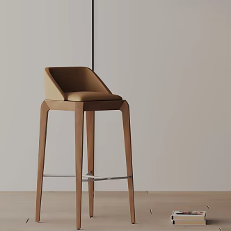 Modern Bar Chair 3d model