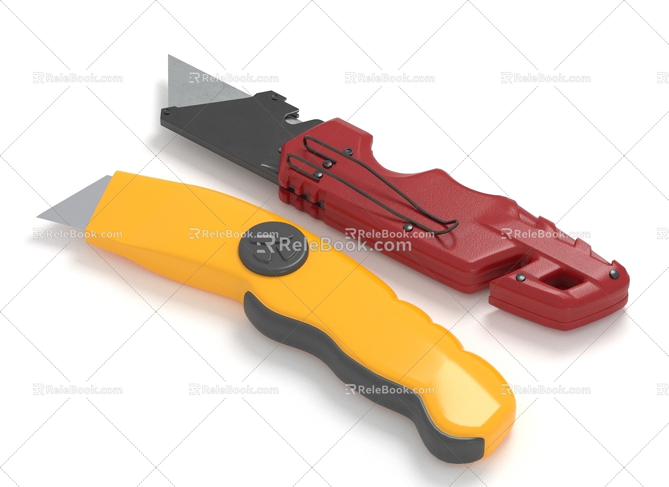 Utility Knife Paper Knife Knife Hardware Tools 3d model