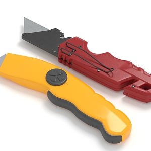 Utility Knife Paper Knife Hardware Tools 3d model