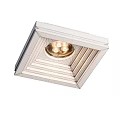 Modern Recessed Downlight Spotlight With White Frame And LED Bulbs For Ceiling Interior Lighting 3d model