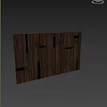 Contemporary Wooden Wall Panels With Metal Accents And Modern Interior Design
