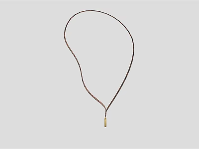 Modern Rope Lanyard 3d model