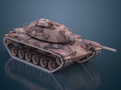 Modern Tanks Military Vehicles 3d model