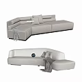 Arflex shaped sofa 3d model