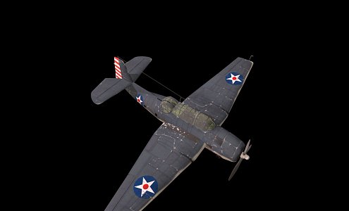 Modern Fighter Aircraft Fighter Bomber 3d model