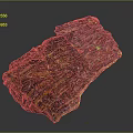 Rock Block Rock Block Rock Specimen Boulder Big Stone Block Rock Stratum Rock Stratum Rock Stratum Rock 3d model
