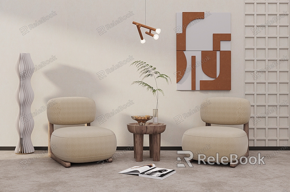 Silent leisure sofa combination model