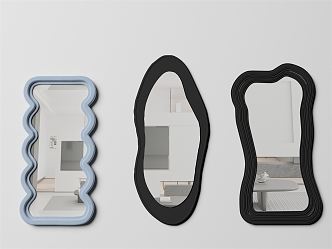 Modern Mirror 3d model