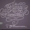 Lighting Combination with Neon Lamp Happy Hanukkah Curly Font Soft Non Dazzling Light Unique Design