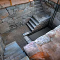 Ancient Stone Ruins With Stone Walls and Stone Stairs in Historic Architectural Site