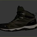 Camouflage High Top Hiking Boots With Durable Thick Sole For Outdoor Trekking