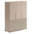 Simple Wardrobe Wardrobe Simple Wardrobe High Cabinet Bedroom Wardrobe Cabinet 3d model