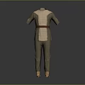 Mythical Character And Creature Inspired Costume With Belted Sleeves Pants And Boots