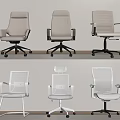 Modern Office Chairs With Leather And Mesh Back Designs Armrests And Wheels