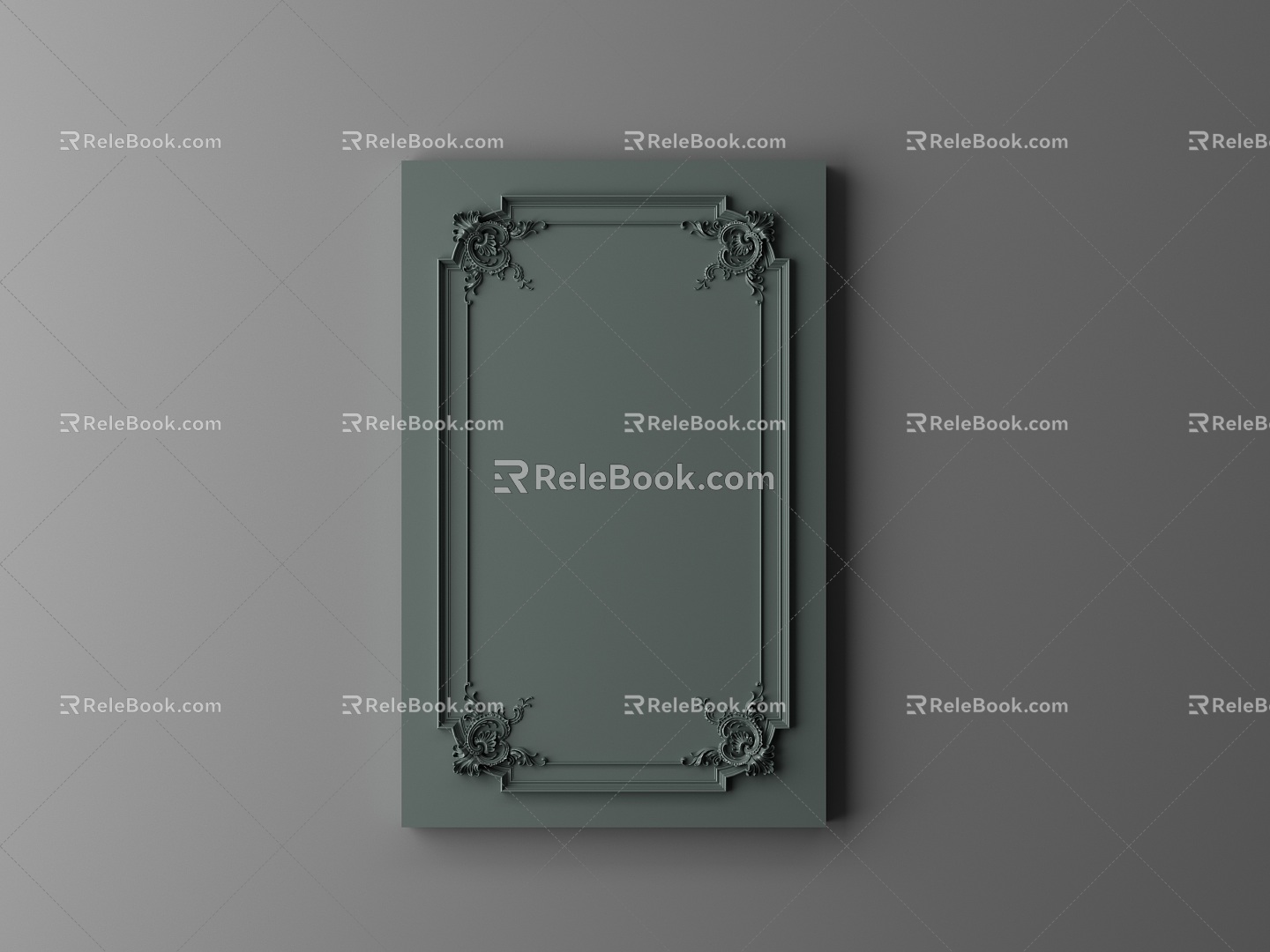 Cabinet door door panel 3d model