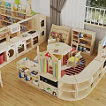 Kindergarten Floor Plan With Activity Room Art Area Reading Corner And Play Area
