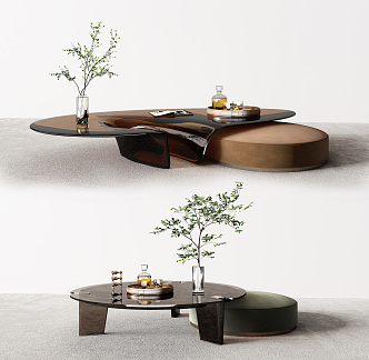 Modern coffee table 3d model