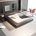 Modern Style Bedroom 3d model