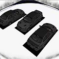 Silver Modified Sedan With Sporty Alloy Wheels Rear Spoiler And Multiple Angles