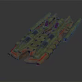 Spaceship Spacecraft 3d model