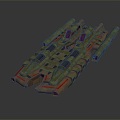 Spaceship Spacecraft Spacecraft 3d model