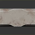Worn Metal Head Hammer Hardware Tool With Wooden Handle Isolated On Dark Background