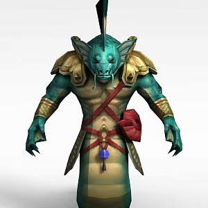 Game Monster 3d model