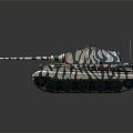 Modern Tank Tiger Tank 3d model