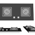 Modern Kitchen Appliances Gas Stoves With Different Cooktop Designs For Home Use