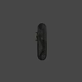 Black Combat Rifle With Metal Barrel Magazine And Classic Design Features