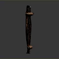 Rustic Wooden Fence Structure With Natural Twig Design And Rough Texture