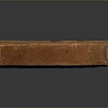 Ancient Brown Leather Bound Book With Metal Clasp And Classic Design