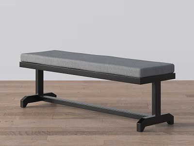 Sofa Bench Shoe Changing Bench Furniture 3d model