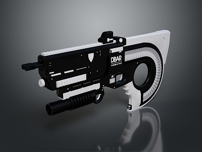 Science Fiction Firearms Next Generation Firearms Science Fiction Game Gun Game Firearms Game Gun Concept Gun Laser Gun 3d model