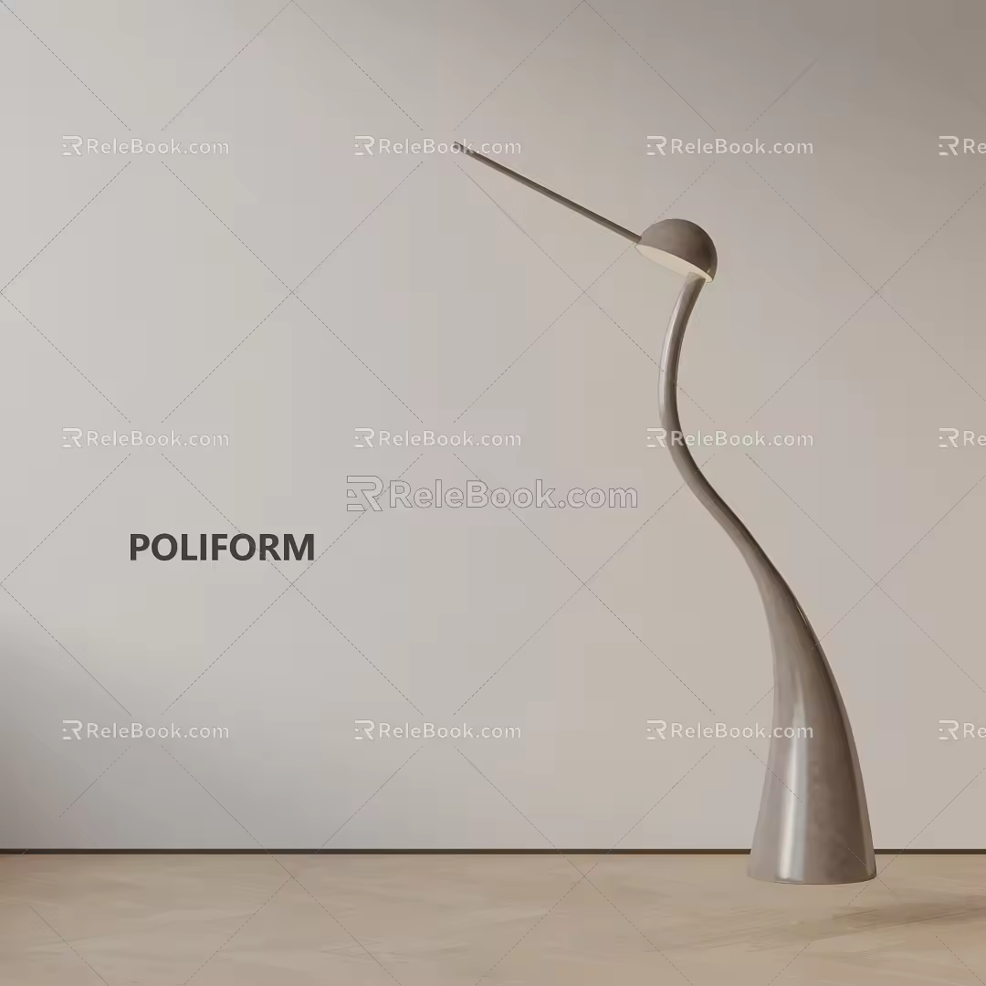Modern floor lamp 3d model
