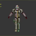 Sci-Fi Armor Alien Armor Sci-Fi Armor High-Tech Armor Futuristic Armor Alien Warrior Armor 3d model