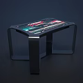 Modern All-in-One Cyber Touch Table 3d model
