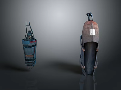 Sci-fi Items Sci-fi Components High-tech Components Sci-fi Equipment Sci-fi Scene Sci-fi Environment Game Scene 3d model