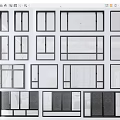 Modern casement window glass window single window double window floor-to-ceiling window broken bridge aluminum window combination 3d model