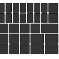 Switch Socket Switch Socket Panel Network Socket TV Socket 3d model