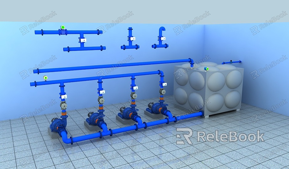 Industrial utilities circulating water tank circulating pump model