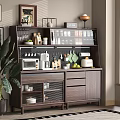 Middle Style Sideboard 3d model