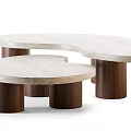 Middle Ancient Coffee Table Classical Coffee Table Marble Coffee Table 3d model