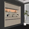Modern Sideboard Finished Sideboard Cabinet Tea Cabinet Sideboard Wine Cabinet Sideboard End View Cabinet Sideboard 3d model