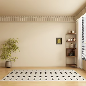 Middle ancient background wall 3d model