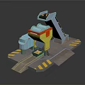 Sci-fi Items Sci-fi Components High-tech Components Sci-fi Equipment Sci-fi Scene Sci-fi Environment Game Scene 3d model